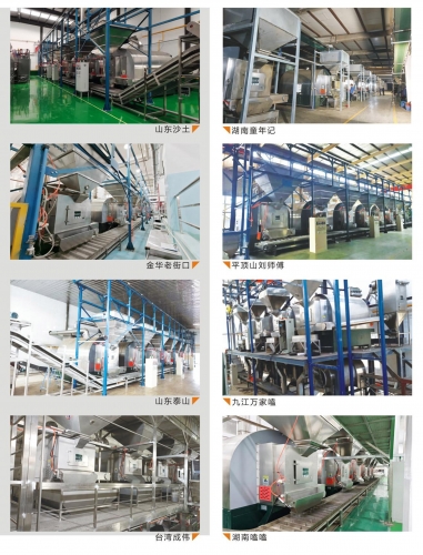 实用案例--多功能炒锅生产线