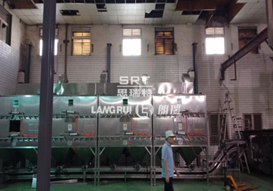 Taiwan customer melon seed production line
