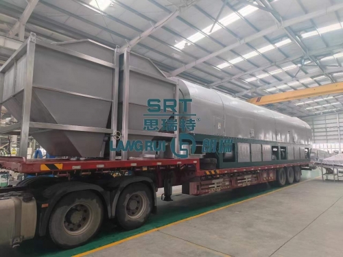 Qiaqia original flavor stir frying production line, nut drying line resend to zhejiang