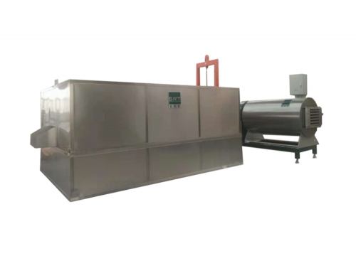 Natural gas direct combustion single layer drying tank