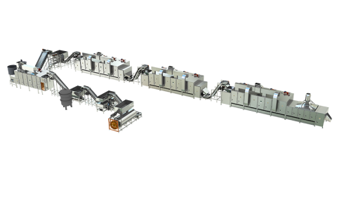 Nuts production line~Continuous production