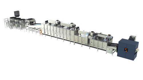 Multi-flavored seeds production line